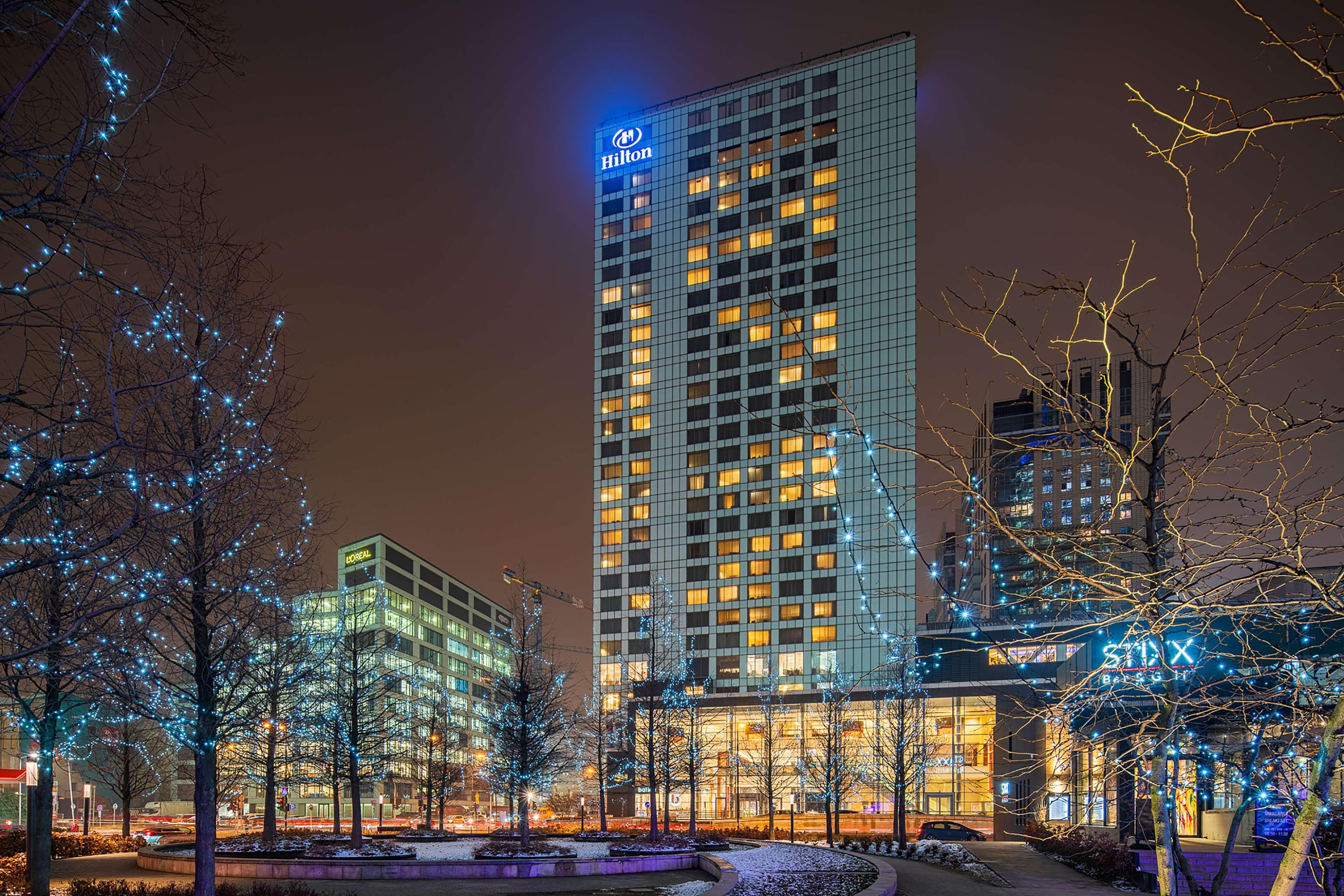 Hilton Warsaw City Hotel Varsóvia Exterior foto