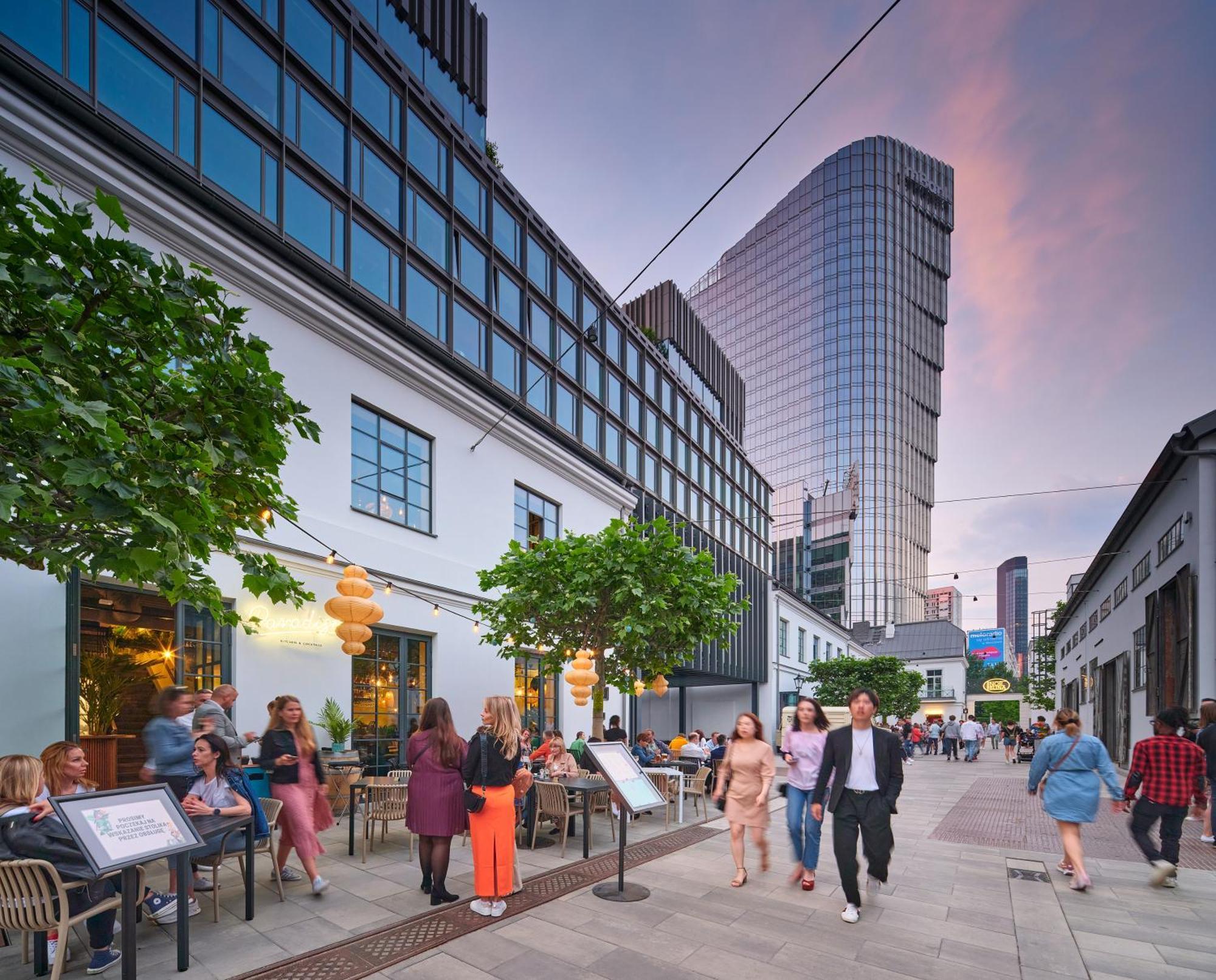 Hilton Warsaw City Hotel Varsóvia Exterior foto