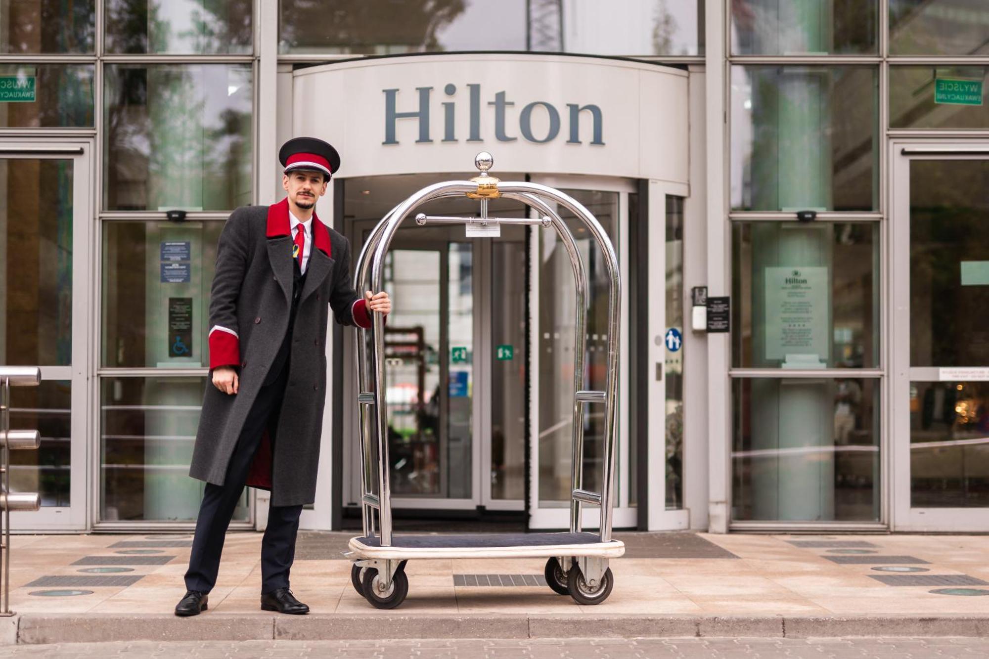 Hilton Warsaw City Hotel Varsóvia Exterior foto