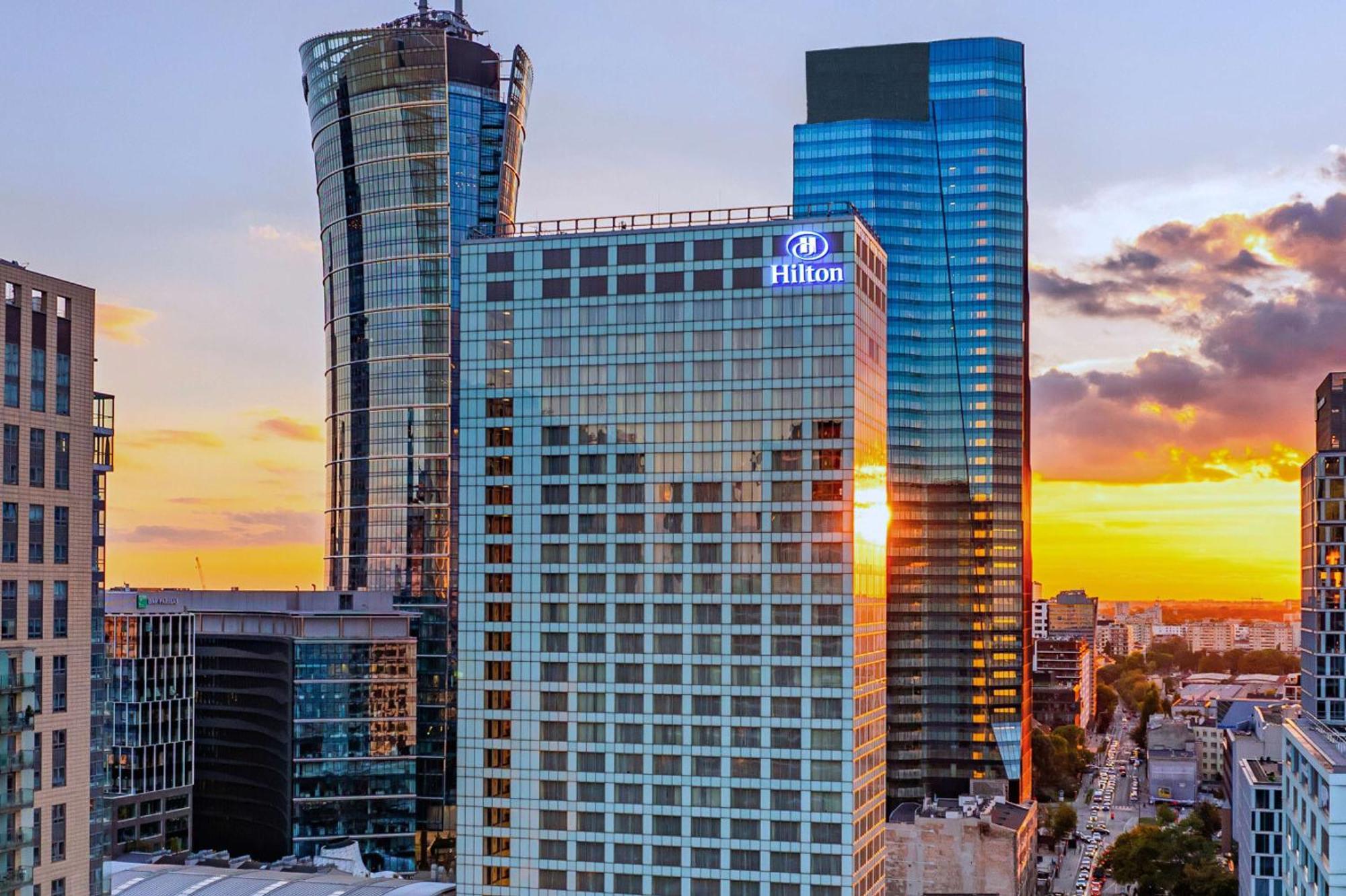 Hilton Warsaw City Hotel Varsóvia Exterior foto
